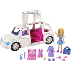Polly Pocket GDM19 Fashion Fun Saloon с макияжем и модными аксессуарами, игрушка для кукол от 4 лет, разноцветный