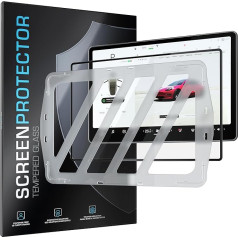 Inskin Screen Protector for Tesla Model X (2021-2024) / Tesla Model S (2021-2024), 17 Inch - Navigation Touchscreen Tempered Glass, Matte Anti-Glare, Auto-Align Installation