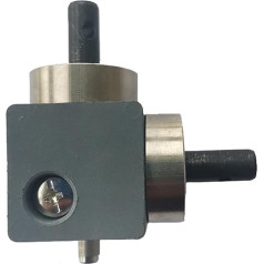 QXSJEDYCH Miter Gearbox 1 шт. 90 градусов коническая шестерня 1:1 соотношение правый угол рулевого механизма реверсивное устройство 30*30*30 мм передача ше