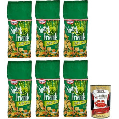6 x Cameo Snack Friends Bar Mix, смесь кренделей, соленые снеки 1 кг + итальянский гурман Polpa di Pomodoro 400 г консервы