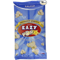 Eazy Pop Соленый попкорн 100 г (упаковка из 16)