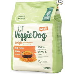 Green Petfood VeggieDog Origin Adult - сухой корм для собак/вегетарианская, безглютеновая формула/таурин и L-карнитин поддерживают функцию сердца