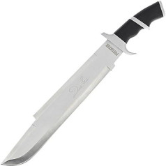 DNA LEISURE Predator Knife Hunting Knife Machete AXT Dutch Schaefer Schwarzenegger Leather Case One-Handed Knife Outdoor Cleaver Camping Movie