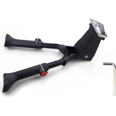 WEEROCK Регулируемая по высоте подставка для велосипеда, алюминиевый сплав, двойная подставка для ног, подходит для 24/26/28 дюймов горного велос