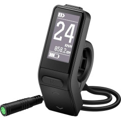 E-Mangue Ebike ЖК-дисплей для Bafang BBS01B BBS02B BBS HD Mid Drive Motor, дисплей измеритель панель управления для eBike настройки отображения данных