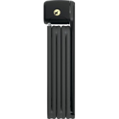 Складной замок ABUS Bordo Lite 6055K - с креплением SR - сверхлегкий велосипедный замок, идеально подходит для шоссейных велосипедов - уровень безопас