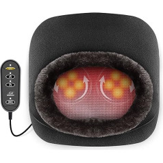 Snailax Vibration 522V-DE Электрический массажер для ног с функцией подогрева 5 режимов массажа Тепловая терапия с 2 настройками тепла 2-в-1 Подогревате