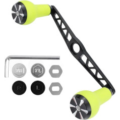 Xchon Angelrollengriff, Aluminiumlegierung, Spinning-Rolle, Griff für Baitcast-Angelrolle, Ersatzgriff