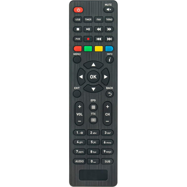 VINABTY Замена пульта дистанционного управления Подходит для Telesystem T2 TS6822 DECODER Twin PVR