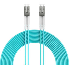 Многомодовый дуплексный волоконно-оптический кабель om4 50/125, lc/lc, 5м