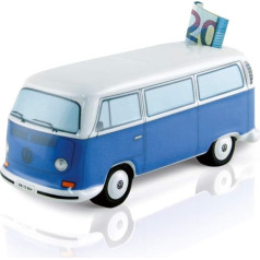 BRISA VW Collection - Volkswagen Economy Box Pig Tin в дизайне T2 Bulli Bus (Classic Bus/Blue)