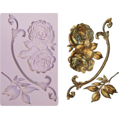 Redesign With Prima 655350648152 Victorian Rose Clay, формы для изготовления мыла, гончарные и модельные глины, 5 x 8 x 8 мм