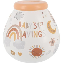 Pot Of Dreams Baby Saving Fund, керамика, многоцветный, один размер