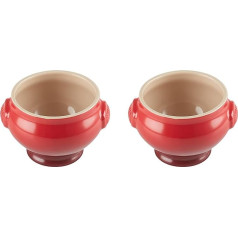 Le Creuset 91017511060000 Набор из 2 суповых мисок вишневый