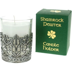 Подставка для свечи с ароматом ванили Shamrock Pewter Shamrock