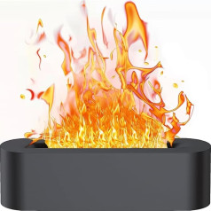 Ароматический диффузор Flame, 150 мл, диффузор для эфирных масел, 7-цветный световой распылитель, увлажнитель, диффузор для ароматических масел