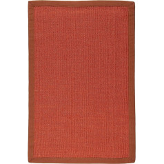 Monbeautapis 609307 Коврик из сизаля 90 x 60 см оранжевый