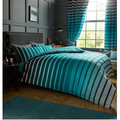 GC GAVENO CAVAILIA Printed Duvet Cover Polycotton Bedding Set Duvet Covers Oscar Teal Double