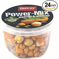 Ореховая смесь Meray Power-Mix с обжаренным и соленым чилимаисом, 24 штуки (24 х 100 г)