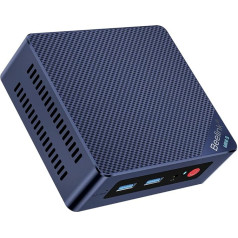 Beelink S12 Pro Mini PC 12-е поколение процессора Intel Alder Lake-N100 (до 3,40 ГГц), 16 Гб DDR4+500 Гб PCIe SSD Мини-компьютер 2xHDMI/WiFi6/BT5.2/4K@60Hz