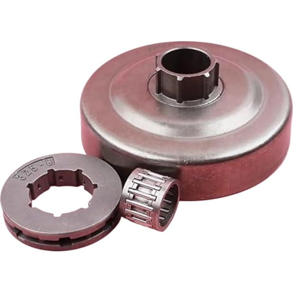 BTFWM Замена муфты садового инструмента, Kupplungstrommel 325 8 Zähne 19 мм Kettenradrand Nadellagersatz, для Husqvarna, для 50 51 55 154 254 Kettensägen-Ersatzteil