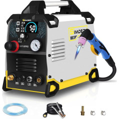 Плазменный резак SSIMDER 50 Amp Non-Touch Pilot ARC Plasma Cutting Machine с высокочастотным предварительным послепотоковым газом и плазморезом 2T/4T с чистым резом 1