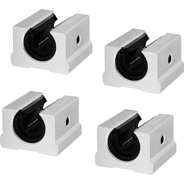 GooEquip SBR20UU 20 мм алюминиевый линейный подшипник слайдер открытый линейный шарикоподшипник слайд блок для линейного рельса SBR20 CNC маршрутизат