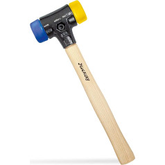 Молоток Wiha Safety 832-15 40 с мягким бойком синий/желтый