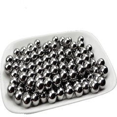 Präzisions-Lagerkugeln, Stahl-Lagerkugeln, 10 Stück Lagerstahlkugeln, kleine Präzisionsstahlkugeln, hochpräzise Lagerstahlkugeln, 1,5/2,5/3,5/4,5/5,5/6,5/7,5/8,5/9,5/10,5 mm(10.7mm)