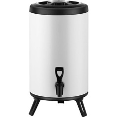 SiaBiced Изолированный диспенсер для напитков Диспенсер для молока Диспенсер для чая из нержавеющей стали изолированный для кейтеринга вечер