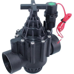 SYSCZPWC 1,5 Zoll 2 Zoll Landwirtschaft Bewässerung Magnetventil Wasser Verriegelung DC 220 V 110 V 24 V 12 V(BSP-110VAC,2 Inch)