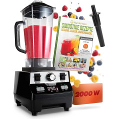 Высокопроизводительный блендер Nutri Blender Max 2000 Вт, высокопроизводительный миксер для приготовления смузи Профессиональный миксер-блендер - 