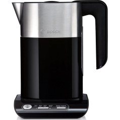Водонагреватель Bosch TWK8613P Styline (2400 Вт, выбор температуры, автоматическое отключение, функция поддержания тепла, защита от перегрева, объем 1,5 