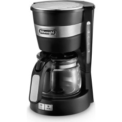 DeLonghi ICM 14011 - кофеварки (отдельно стоящие, молотый кофе, полуавтомат, кофе, черный, пластик)