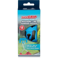 UKDD® SureGrip Удобная вешалка для одежды, 12 штук, многоцветная