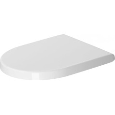 Duravit Starck 3 петли из нержавеющей стали 0063810000 Туалетное сиденье с крышкой, белый