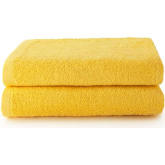 Top Towels - Банные полотенца - Комплект из 2 банных полотенец - 100% хлопок - 500 г/м² - Размеры 70 x 140 см