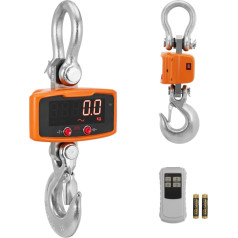 Крюковые складские весы со светодиодным пультом управления 2000 кг / 1 кг