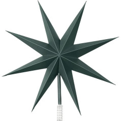 Broste Copenhagen Top Star 70080393 Paper Christmas Tree Topper Deep Foest 30 см
