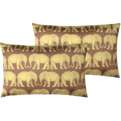 Paoletti Parade Feather Filled Cushion Twin Pack