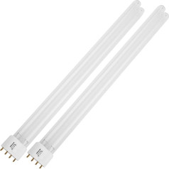 Forever Speed UVC Replacement Lamp Replacement Tube UV Bulb Tube for UVC Device 2G11 55 Watt Pack of 2
