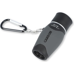 Carson Компактный монокуляр 6x18 MiniMight с зажимом для карабина