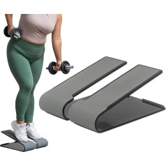 MYMINIFITNESS.COM - Мини-степпер - фитнес-устройство для дома - легкий, тихий, без износа деталей - упругие ступеньки - композитный материал