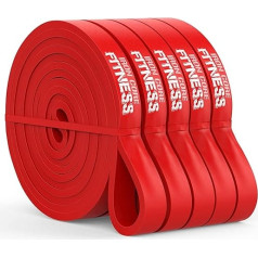 Iron Core Fitness Gym Quality Long Resistance Bands Multi Pack of 5 - любимые профессионалами фитнеса для групповых тренировок в тренажерных залах, боксах, студиях и бут