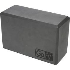 Блок для йоги Go Fit Premium 4x6x9 (GF-YB-GY)