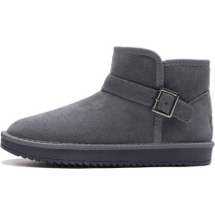 Asifn Сапоги Снег Мужчины Женщины Зима Лодыжки Мех На Подкладке Обувь Открытый Теплый Водонепроницаемый Ботильоны Нескользящие