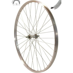 Redondo 26 дюймов переднее колесо балансировочный велосипед 26 дюймов коробка обода алюминий серебро