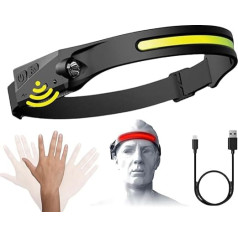 Reiteag Naturvibes Headlamp - The Original, Headlamp Natural Vibes, Natural Vibes Headlamp, LED Rechargeable Headlamp, Natural Vibes Headlamp - The Original Red Light, Headlamp Jogging