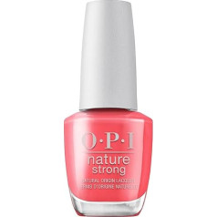 OPI Nature Strong - веганская формула лака для ногтей с натуральными ингредиентами - держится до 7 дней, экологичная упаковка - яркие цвета, вдохновл