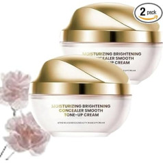 Увлажняющий осветляющий консилер Smooth Tone-Up Cream, Corrector Iluminador Hidratante Crema Tónica, Crema De Maquillaje, Skin Brightening & Moisturising Tone-Up Cream (2 Pieces)